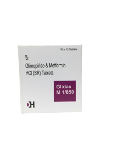 Glidax M 1mg/850mg Tablet